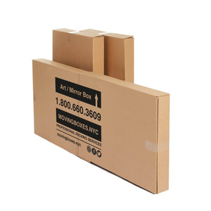 Four Piece Adjustable Picture/Mirror Box 30" x 4" x 40" (3 c/f)