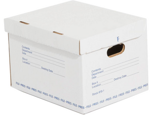 Legal Tote/File Box 15" x 12" x 10" (1.0 c/f)