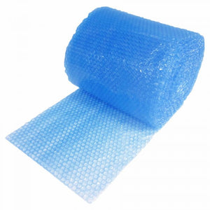 SMALL BLUE BUBBLE WRAP 30' X 12" WIDE