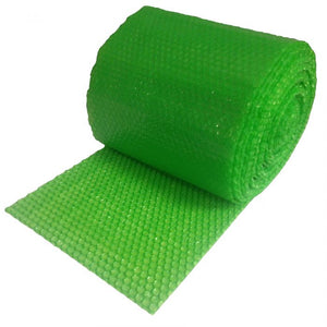 SMALL GREEN BUBBLE WRAP 30' X 12" WIDE
